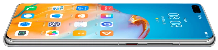 Мобильный телефон Huawei P40 Pro 8/256GB Silver Frost Slim Box