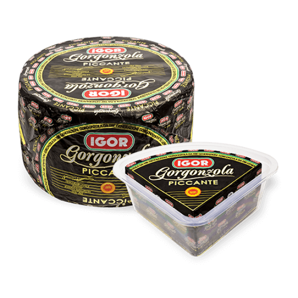 Сыр горгонзола пикканте Igor Gorgonzola Piccante 56% 300 г - Фото 2 Сыр горгонзола пикканте Igor Gorgonzola Piccante 56% 300 г - изображение 2