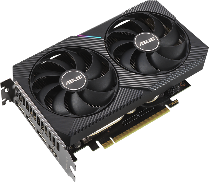 Видеокарта Asus PCI-Ex GeForce RTX 3060 Dual OC 12GB GDDR6 (192bit