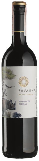 Вино Savanha Pinotage Shiraz Spier Wines красное сухое 0.75 л (6007498001919) - Фото 1 Вино Savanha Pinotage Shiraz Spier Wines красное сухое 0.75 л (6007498001919) - изображение 1