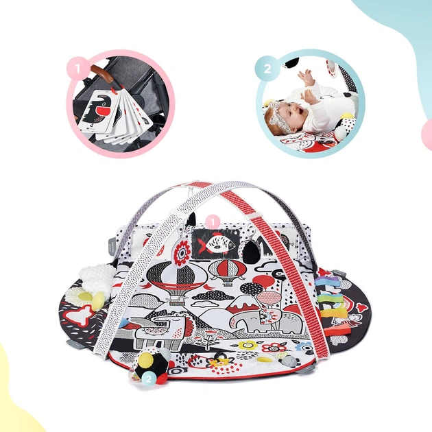 Mata edukacyjna Kinderkraft 4SMART (KP4SMA00MUL0000) (00-00304279) - obraz 9