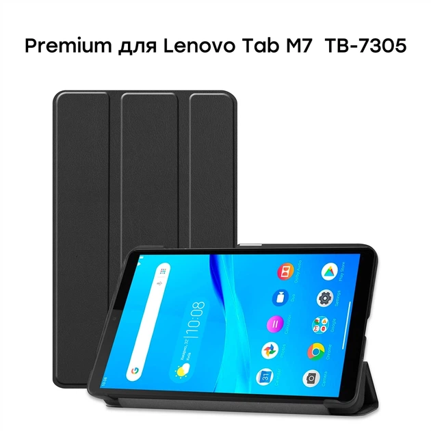 Чехол-книжка AirOn Premium для Lenovo Tab M7 TB-7305 Black (4821784622454) - изображение 5