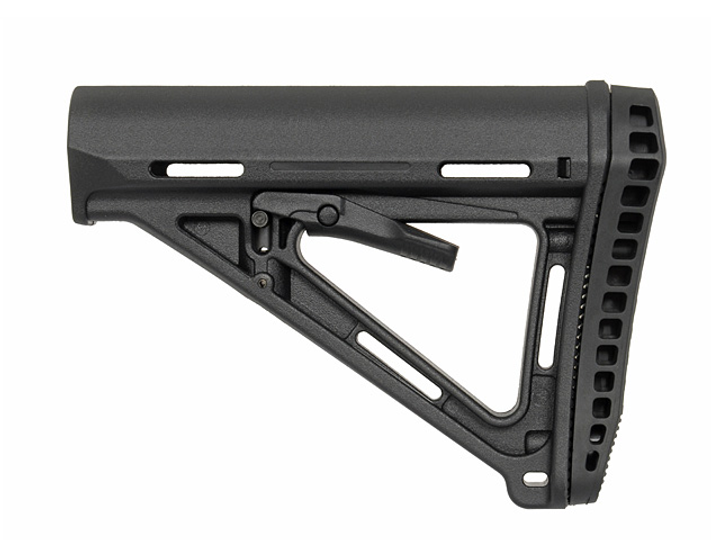 Приклад Big Dragon Ergonomic Carabine Stock W/Enhanced Rubber Butt-Pad Black - изображение 1