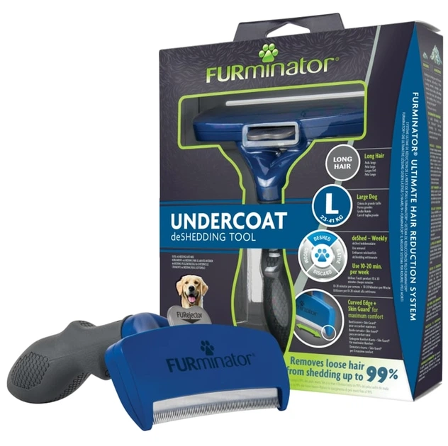 Фурминатор FURminator для собак з довгою шерстю розмір L (4048422141136) - зображення 4