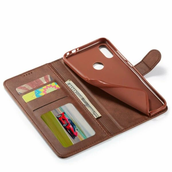 Чехол LC.IMEEKE Wallet Case для Xiaomi Redmi Note 7 / Note 7 Pro - Brown - изображение 8