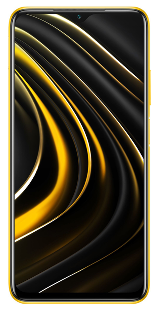 Мобильный телефон Poco M3 4/128GB Yellow - изображение 2