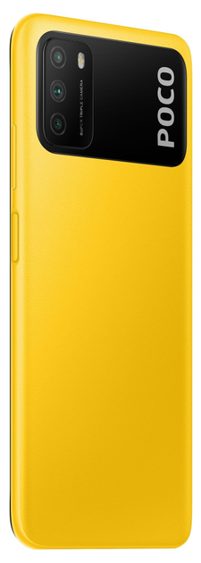 Мобильный телефон Poco M3 4/128GB Yellow - изображение 5