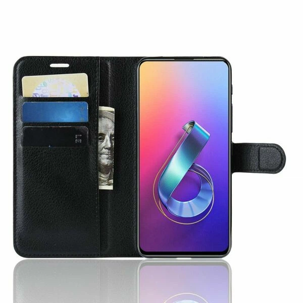 Классический чехол-книжка Deexe Book Type для ASUS Zenfone 6 ZS630KL - Black - Фото 5 Классический чехол-книжка Deexe Book Type для ASUS Zenfone 6 ZS630KL - Black - изображение 5