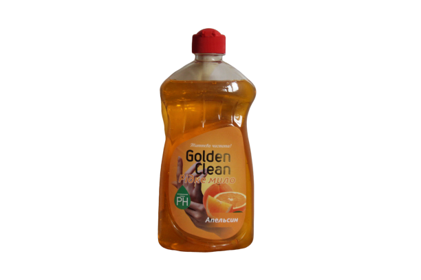 Рідке мило Golden Clean апельсин 500 мл - Фото 1 Рідке мило Golden Clean апельсин 500 мл - зображення 1