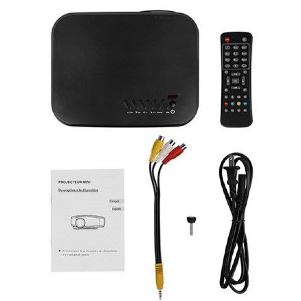Портативний проектор Cheerlux C6 Black/Silver - зображення 3