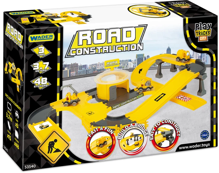 Автомобильный трек Wader Play Tracks City Набор строение (53540 ...