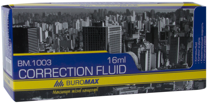 Набор корректоров жидких Buromax 12 шт 16 мл (BM.1003) - Фото 2 Набор корректоров жидких Buromax 12 шт 16 мл (BM.1003) - изображение 2