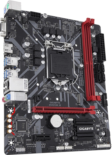 Материнская плата Gigabyte B365M H (s1151, Intel B365, PCI-Ex16