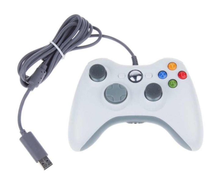Проводной иксбокс USB Контроллер Xbox 360 белый - изображение 2