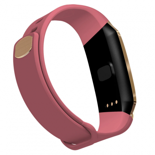 Розумний Фітнес Браслет Supero Smart Band E18 Original З Тонометром Рожевий - зображення 3