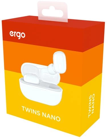 Наушники Ergo BS-510 Twins Nano White - изображение 8