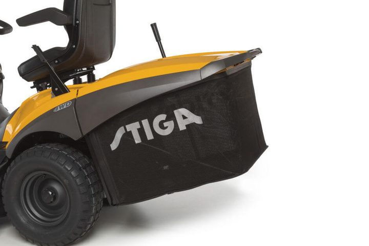 Трактор садовый бензиновый STIGA Honda GXV630, 13.4 кВт, шир кош 122 см, выс кош 30-90 мм,трав 320 л - изображение 10