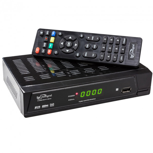 Ресивер Sat-Integral S1228HD Heavy Metal спутниковый тюнер DVB-S/S2 ...