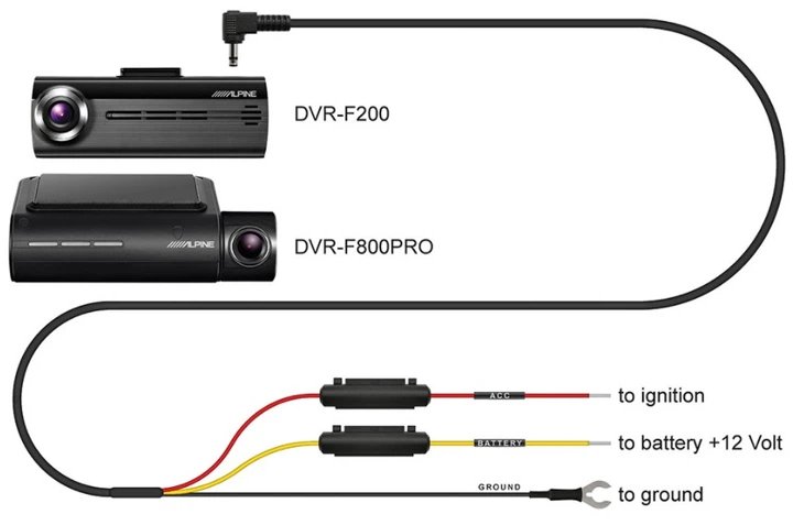 Видеорегистратор Alpine DVR-F200 - изображение 3