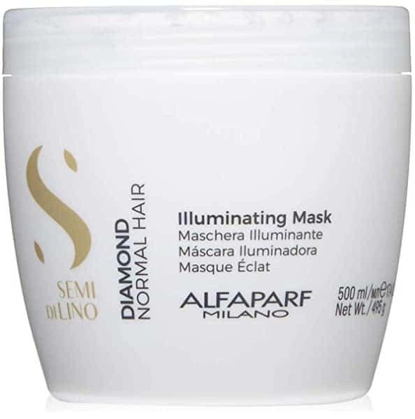 Маска для волос Alfaparf SDL Diamond Illuminating Mask для придания блеска волосам 500 мл (8022297064987) 