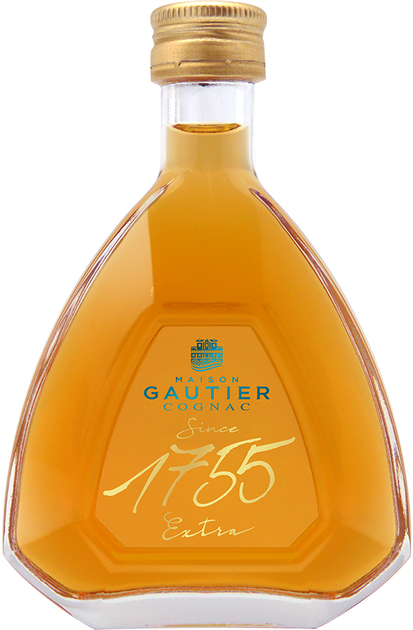 Коньяк Gautier XO 1755 0.05 л 40% (3269555857171) - зображення 1