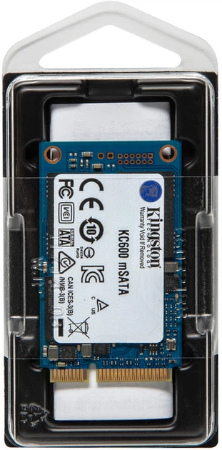 Kingston SSD KC600 1TB mSATA SATAIII 3D NAND TLC (SKC600MS/1024G) - зображення 8