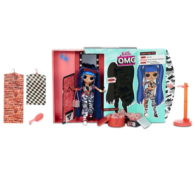 Кукла LOL Surprise OMG Downtown B.B. (MGA Entertainment, США) ЛОЛ Сюрпрайз ОМГ Даунтаун БиБи (570295PE7C) - изображение 3