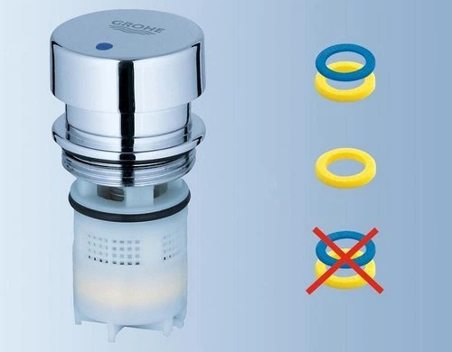 Монокран Grohe Euroeco Cosmopolitan T без функции смешивания, хром (36265000) - изображение 4