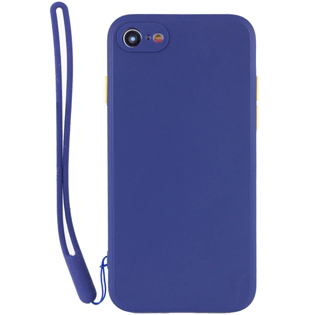 Чохол TPU Square Full Camera для Apple iPhone 7 / 8 / SE (2020) (4.7") Синій - зображення 2