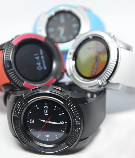 Умные смарт-часы Smart Watch Phone V8 Pink (RO-13676) - изображение 6
