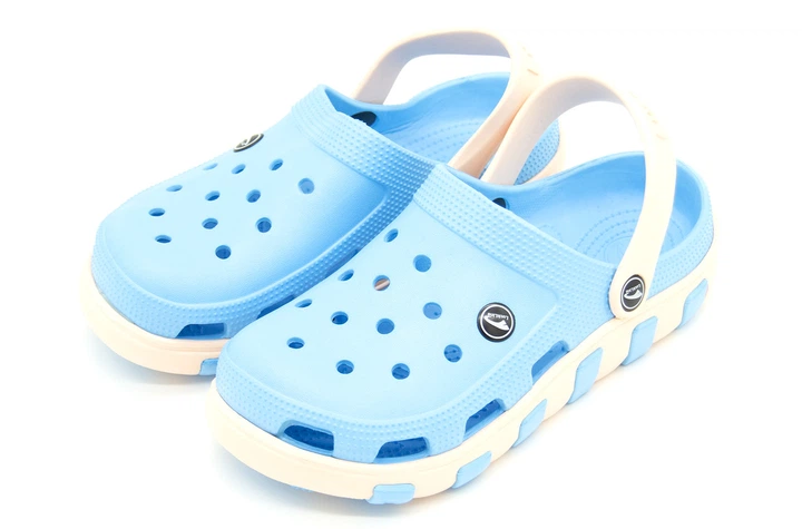 Сабо Luck Line Блакитний із пудровим (3021 blue-pink (40 (26 см)) - зображення 2