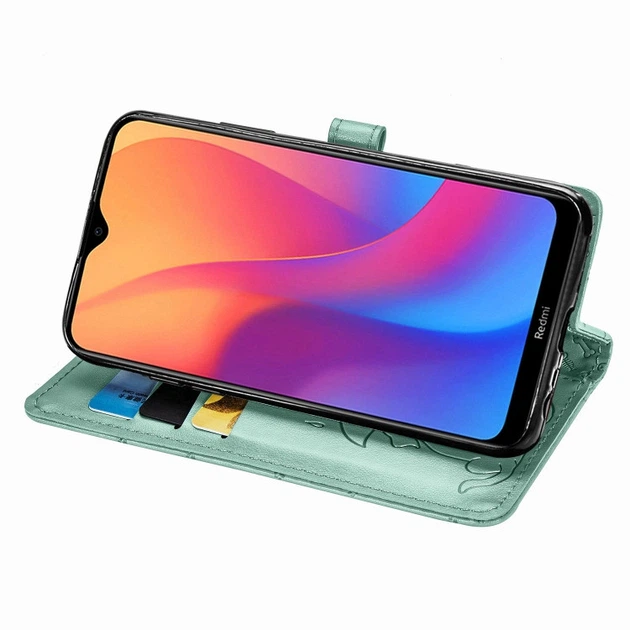 Чохол Embossed Cat and Dog для Xiaomi Redmi 8A книжка шкіра PU Mint - зображення 5