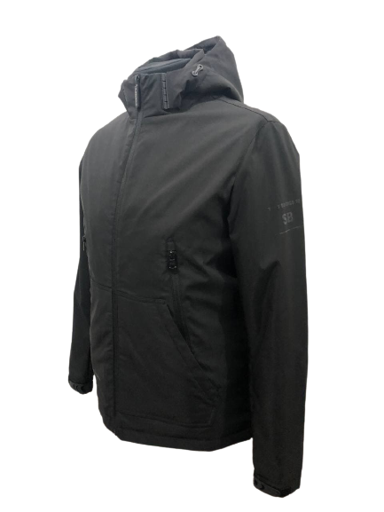 Куртка мужская демисезонная SNOWBEARS SB-21189 чёрная 46 - Фото 2 Куртка мужская демисезонная SNOWBEARS SB-21189 чёрная 46 - изображение 2