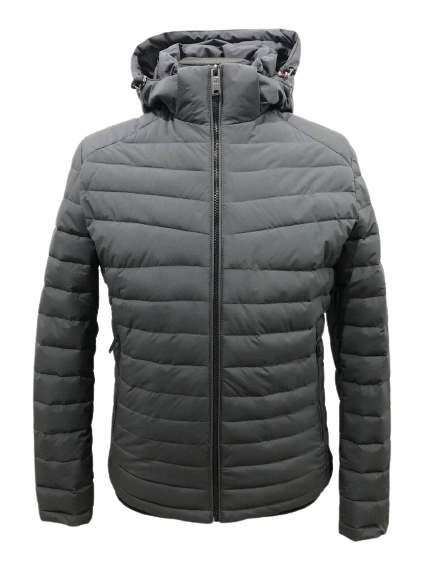 Куртка мужская демисезонная SNOWBEARS SB-21183 темно-серая 48 - Фото 1 Куртка мужская демисезонная SNOWBEARS SB-21183 темно-серая 48 - изображение 1