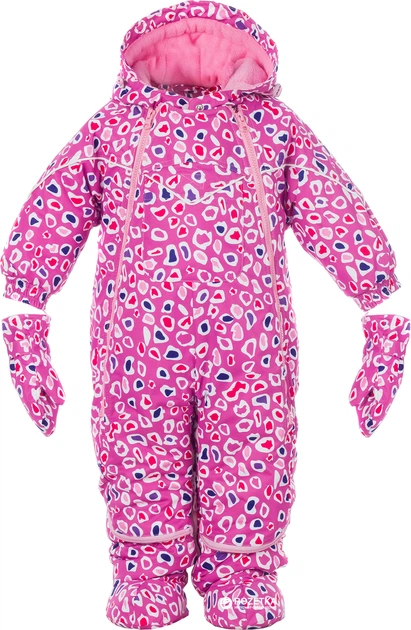 Зимний комбинезон-трансформер Baby Line Z-200-18 74 см Розовый (ROZ6205015660) - Фото 2 Зимний комбинезон-трансформер Baby Line Z-200-18 74 см Розовый (ROZ6205015660) - изображение 2