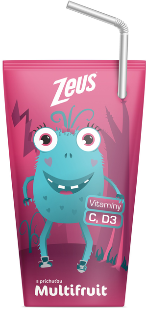 Упаковка напою Zeus Multifruit Мультифруктова 200 мл х 24 шт (8586009850133) - зображення 2