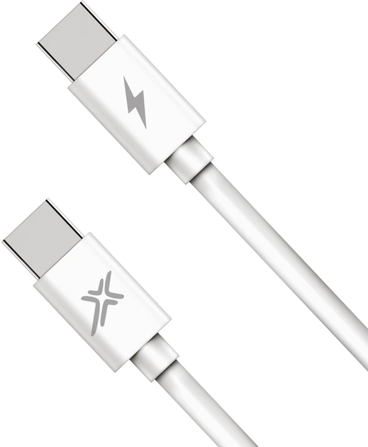 Кабель Grand-X Type-C Type-C для швидкої зарядки 48W White (CC-07) - Фото 2 Кабель Grand-X Type-C Type-C для швидкої зарядки 48W White (CC-07) - зображення 2