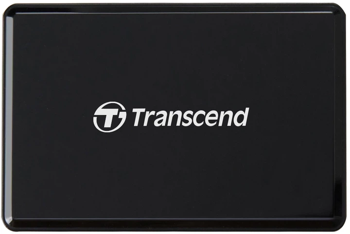 Кардрідер Transcend TS-RDF9K2 USB3.1 Gen1 All-in-1 Multi Card Reader UHS-II SD/microSD/CF - зображення 3