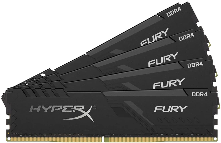 Pamięć HyperX DDR4-3466 32768MB PC4-27700 (zestaw 4x8192) Fury Black (HX434C16FB3K4/32) - obraz 3