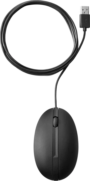 Mysz HP 320M Wired Desktop USB Black (9VA80AA) - obraz 4