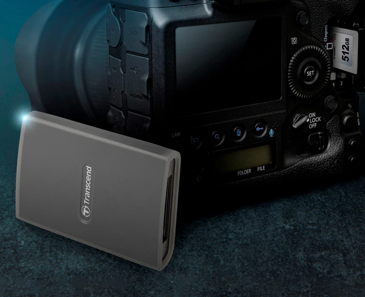 Кардридер Transcend TS-RDE2 CFexpress Type-B USB 3.2 Gen 2x2 Type-C - зображення 5