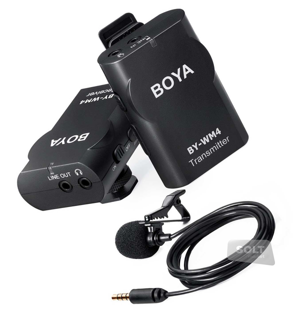 Петличный беспроводной микрофон система Boya BY-WM4 Mark II – фото ...