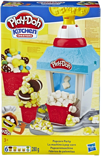 Игровой набор Hasbro Play-Doh Попкорн-Вечеринка (E5110) - изображение 1