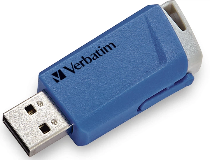 Флеш пам'ять Verbatim Store’n’Click 3Х USB 3.2 16 GB Red/Blue/Yellow (23942493068) - зображення 5
