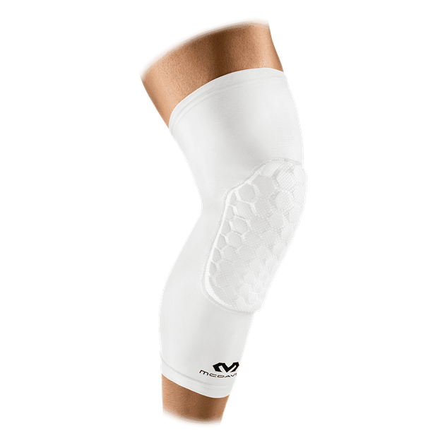Компрессионный Наколенник с Защитой(пара) McDavid Extended Compression Leg Sleeve with Hexpad(6446(White)) L Білий - Фото 2 Компрессионный Наколенник с Защитой(пара) McDavid Extended Compression Leg Sleeve with Hexpad(6446(White)) L Білий - изображение 2