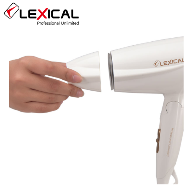 Фен дорожный для волоc Lexical LHD-5002 1400 W - изображение 4