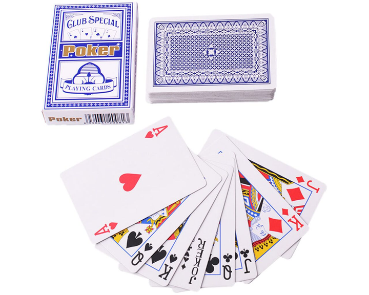 Карты Игральные Poker Special Blue, Колода 54 шт – фото, отзывы ...