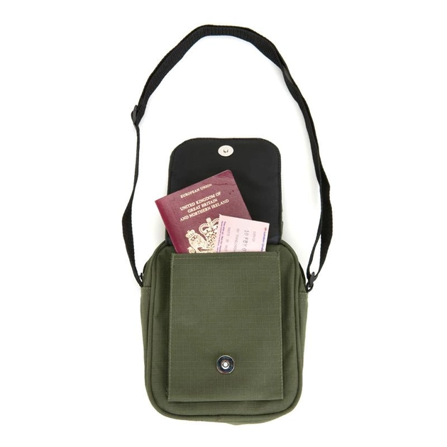 Плечевая ежедневня сумка Snugpak PASSPORT DELUX 972 Олива (Olive) - изображение 2