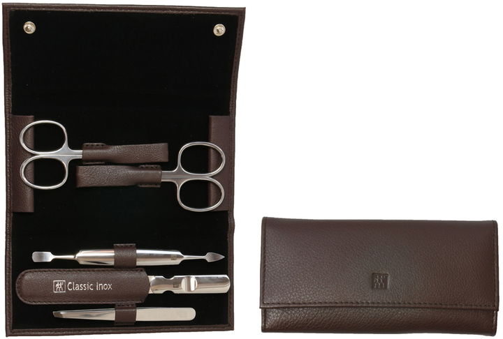 Маникюрный набор Zwilling Beauty 5 предметов Коричневый (4009839424519 ...