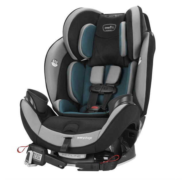 Автокресло Evenflo® EveryStage DLX (автодотяжка ремней) Reef (группа от 1,8 до 54,4 кг)(032884197590) - изображение 2